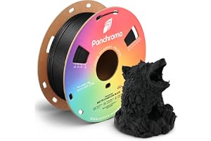 Polymaker Panchroma Matte PLA Filament 1.75mm, 1kg, Charcoal Black | High Speed 