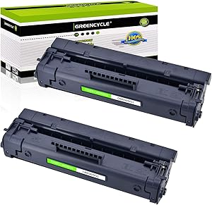 greencycle 2 PK Compatible C4092A 92A Black Toner Cartridges for HP Laserjet 1100 3200 1100a 3200se