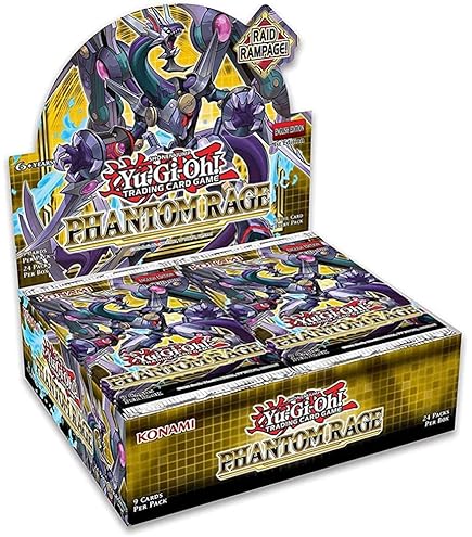 Amazon.com: Yu-Gi-Oh! Phantom Rage Booster Box : Toys & Games