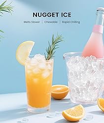 COWSAR Commercial Under Counter Nugget Ice Maker