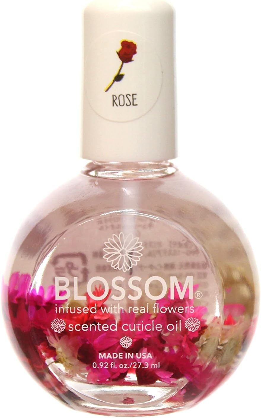 Amazon Co Jp Blossom ブロッサム ブロッサム ネイルオイル フラワーキューティクルオイル ローズ 27 3ml ビューティー