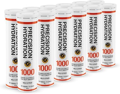 Precision Hydration Electrolyte Tablets Multi Strength 12 Tubes Orange