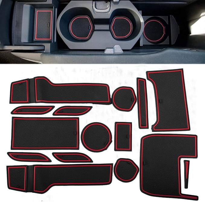 Wadoy Cup Holder and Door Compartment Liner Accessories Compatible with