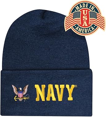 navy blue stocking cap