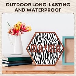 Tintnut Leopard Pattern Permanent Vinyl - 8 Sheets
