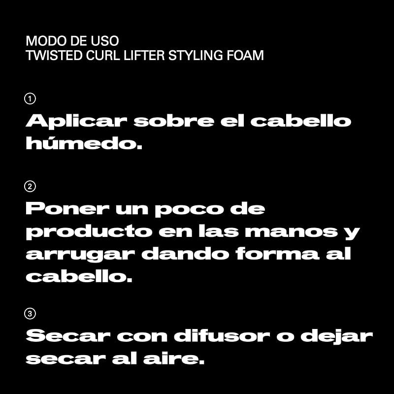 Sebastian Professional TWISTED CURL LIFTER Espuma de Styling (200ml)
