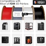 eSUN PLA+ Filament 1.75mm 1kg Black - Enhanced Toughness, +/-0.03mm view 5