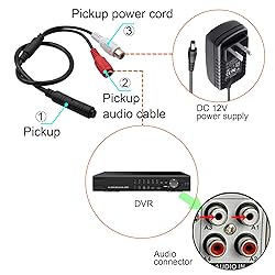 GINTOOYUN High Sensitive Microphone, Mini Audio