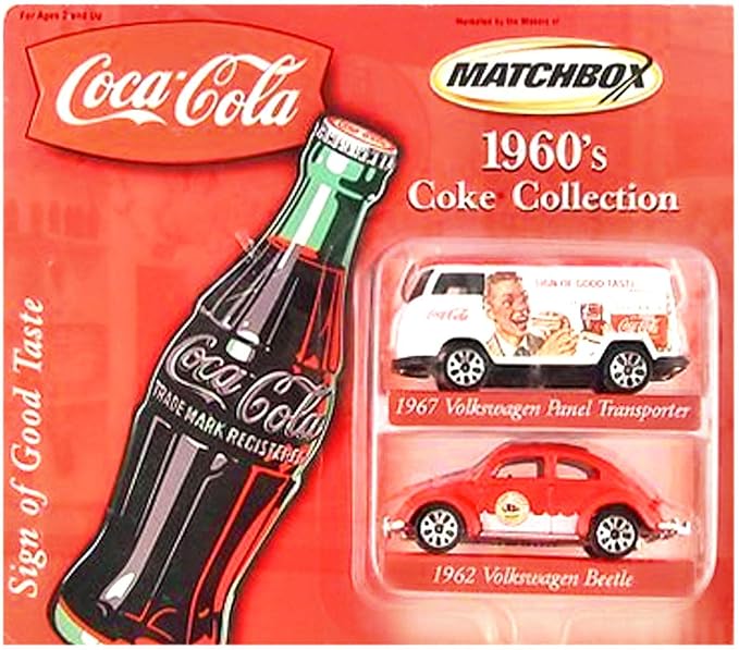 matchbox coca cola 1962 vw beetle