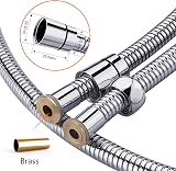 Grifema G851-20 Universal Shower Hose 2m Stainless Steel Chrome view 3