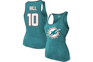 Majestic Threads Women's NFL Name & Number Tri-Blend Tank Top