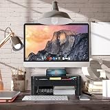 LORYERGO Monitor Stand Desk Riser with Drawer Height Adjustable 3 Levels view 8
