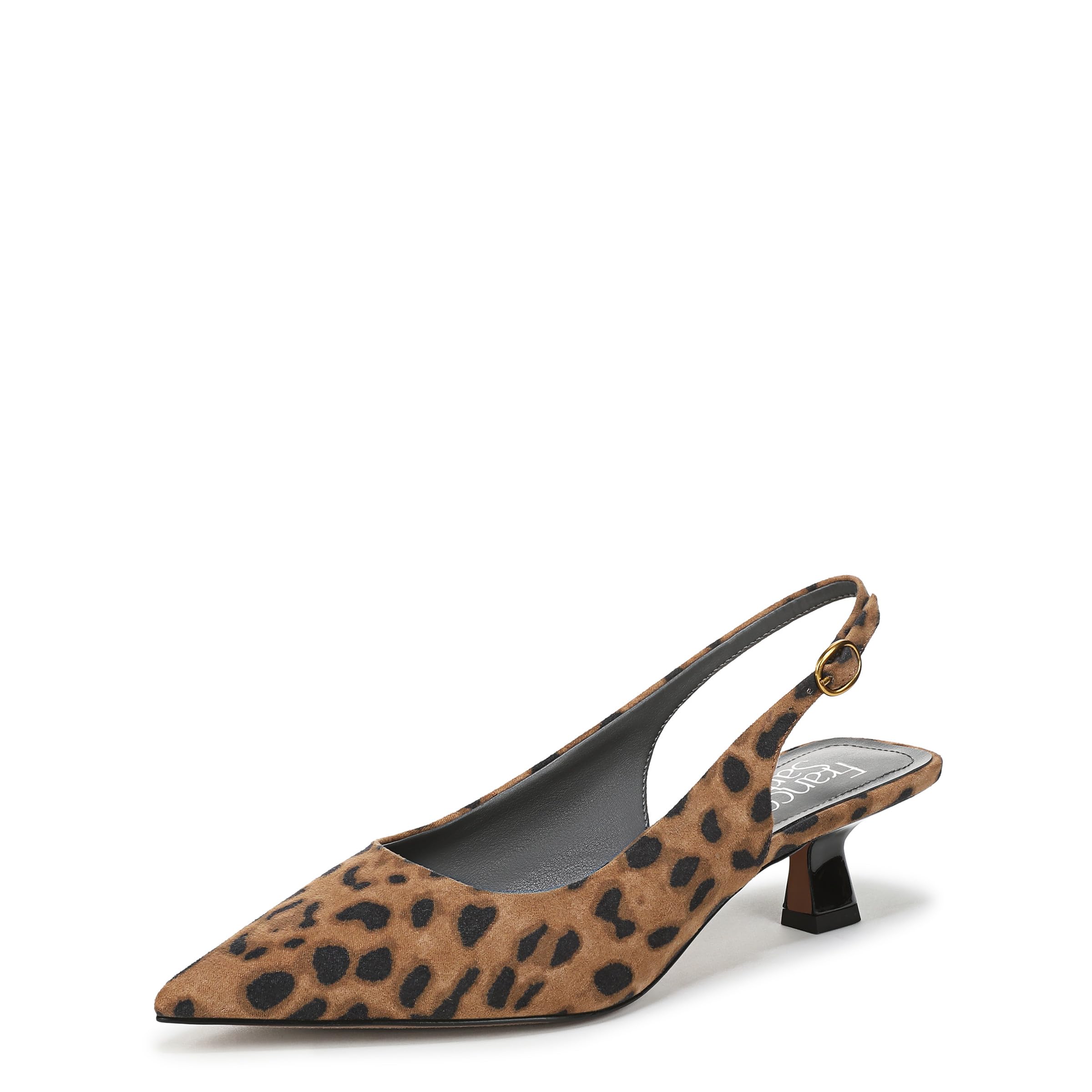 Franco Sarto Women’s Jaden Pump Leopard Print Micro Fabric 8 M