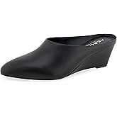 Aerosoles Women's Camia Mule, Black Leather, 9.5M