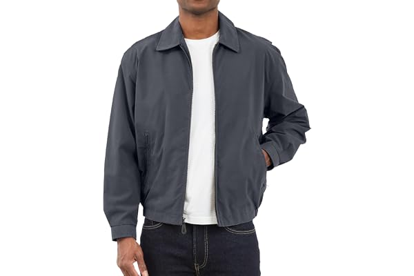 London Fog Men's Zip-Front Golf Jacket