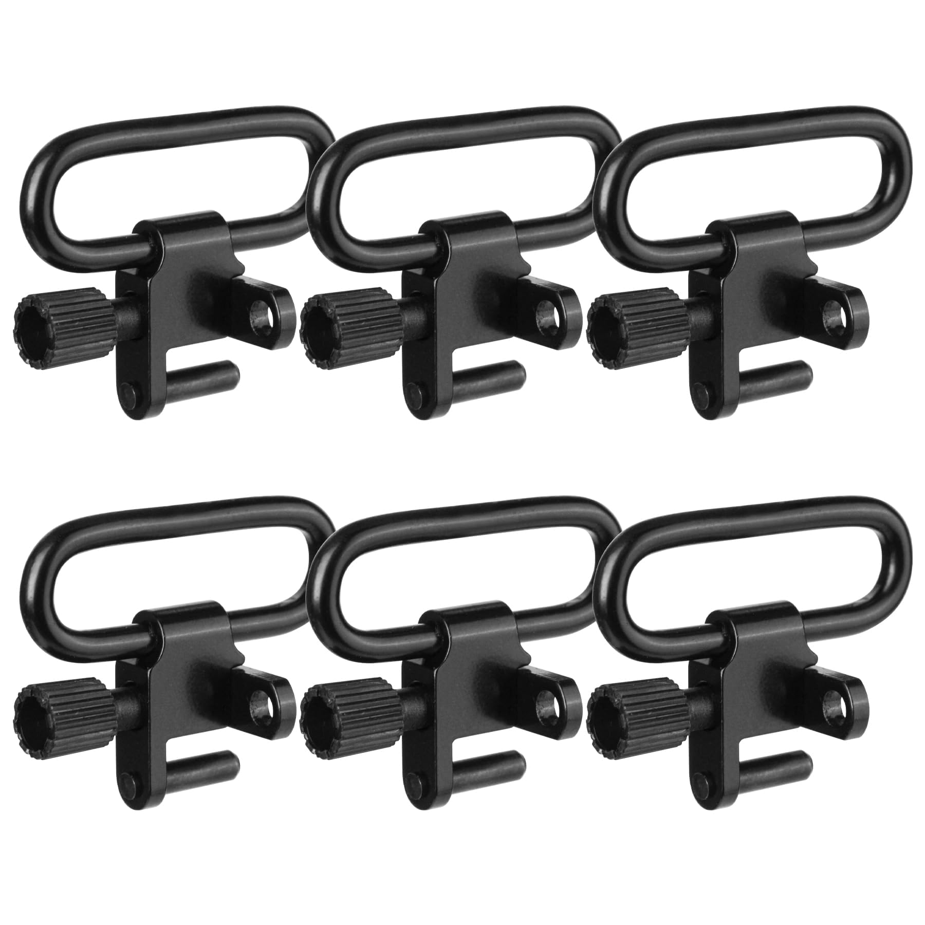 VicBre 6 PCS Metal Sling Swivels for Rifle Shotgun, 1.25 inch
