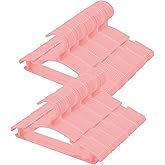 100 Pack Pink Baby Clothes Hangers,Kids Plastic Hangers for Closet,Toddler,Infant,Child,Newborn's Coat Hangers Ideal for Laundry and Nursery's Everyday Standard Use