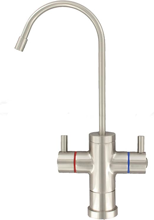 Tomlinson Modern Hot Cold Dual Handle Faucet For Reverse Osmosis