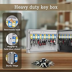 24 Key Lock Box Wall Mount, Smart Key Cabinet, use