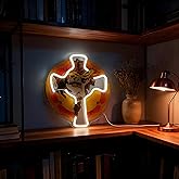 Neonawall Cross Neon Sign for Wall Decor Religious Light Up Led Sign Birthday Party Gifts Led Decorative Night Signs Room Decor Christmas Gift for Religious Family Home Bedroom Baptism Church