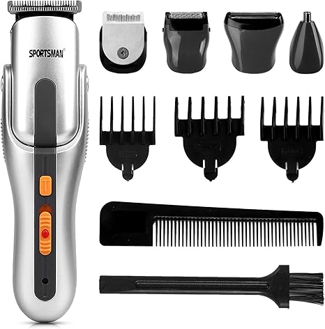 Hair Trimmer Ettgear Electric Shaver Kit For Men Mulfunctional