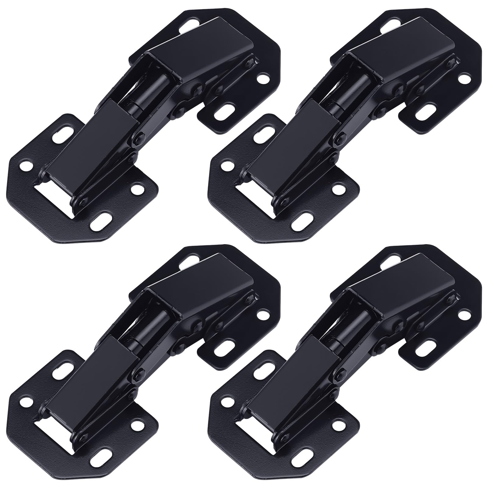 Visual Reference: Craftydream 10 Pack Soft Closing Hidden Hinges Surface Mount Kitchen