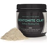 Food Grade Sodium Bentonite Clay - Powder - 1 Pound