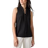 Kasper Women's Tie Front Blouse