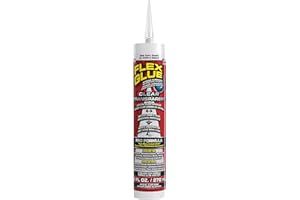 Flex Glue - Waterproof Rubberized Adhesive - Durable, Flexible & Works Underwater - Bond, Seal & Repair Indoor & Outdoor- Ins