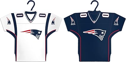 Nfl England Patriots Home Away Jersey Ornament 2 Pack Ornaments Amazon Canada