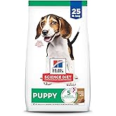 Hill's Science Diet Puppy, Puppy Premium Nutrition, Dry Dog Food, Lamb & Brown Rice, 25 lb Bag
