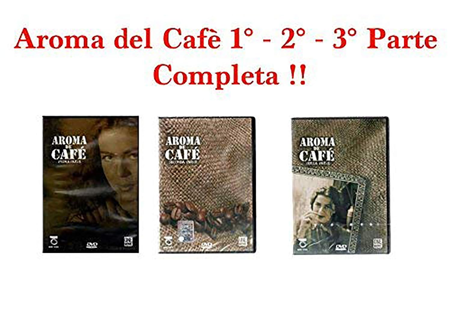 Telenovelas Completa, 3 DVD,Aroma Del Cafè, Margarita Rosa