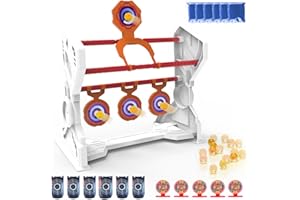 Gel Ball Blaster Shooting Games for Kids,Shooting Practice for Toy Guns Shooting Targets,TENTAM Suitable for Outdoor Party Games,Christmas Ideal Gift (Blue)