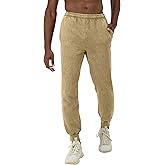 Champion Mens Sweatpants, Mineral Dye Graphic Joggers, Fleece Men's Jogger Sweatpants, 30"
