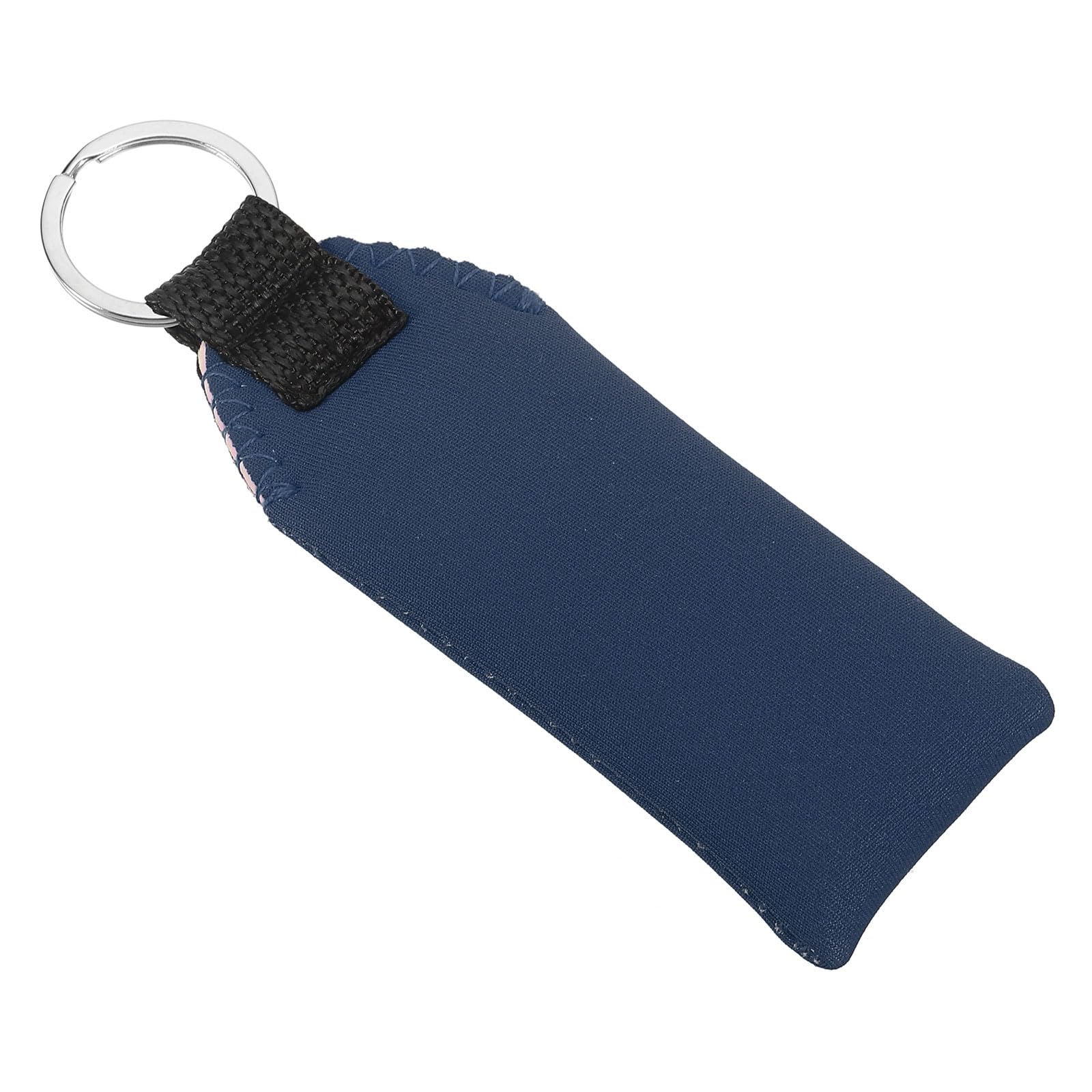 PATIKIL Floating Neoprene Keychain, Waterproof Buoyant Key Ring Water Sports Keychain for Marine Boat Fishing Sailing Surfing Kayaking, Navy-Blue