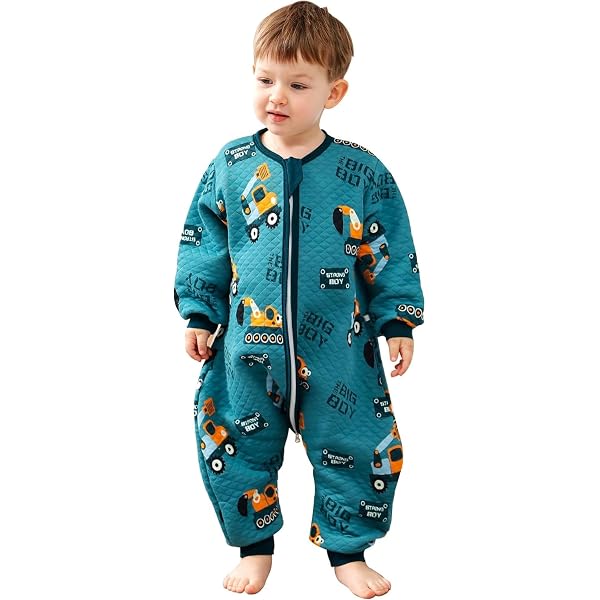 Toddler Sleep Sack With Feet (3-6T) Fleece 4 Seasons Baby Girl Walking Wearable Blanket 2.0 TOG Soft Plush KIDS Sleep Bag Comfortable Legged Sleeper