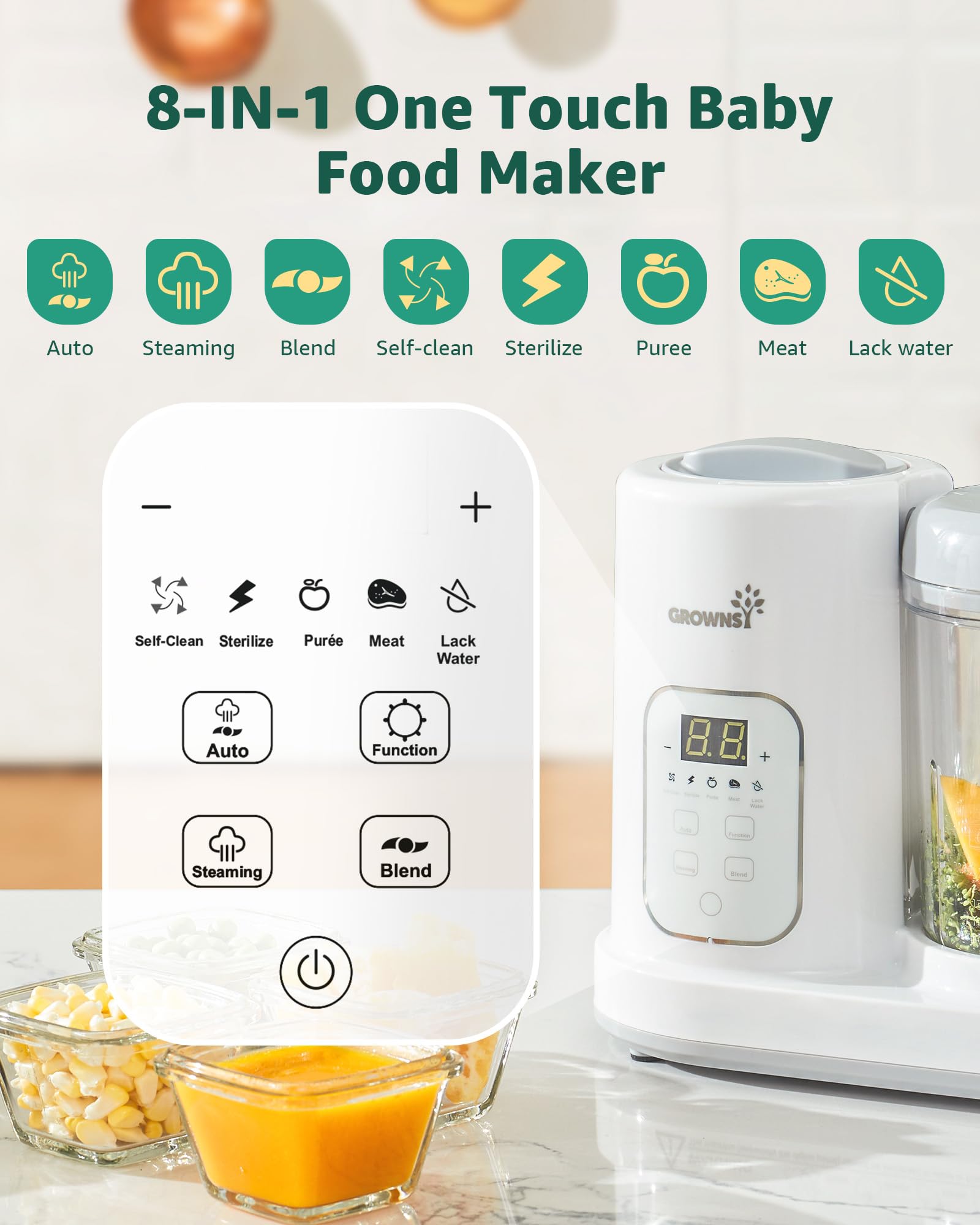 Mua GROWNSY Baby Food Maker Baby food Processor AllinOne Baby