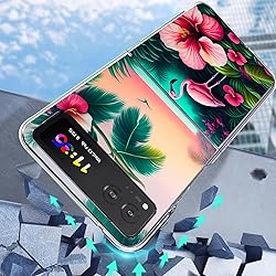 Bcov Case for Motorola Razr 2023,Pink Flamingo