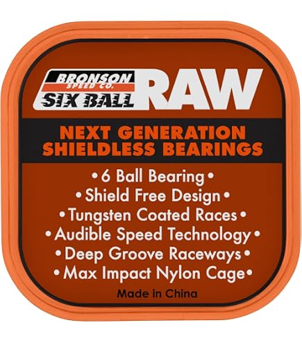 Amazon.com: Alexis Ramirez G3 Bronson Skateboard Bearings by