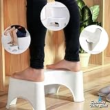 ATEK Bathroom Toilet Stool Squatting Potty Anti Slip Durable Medical Plastic view 8
