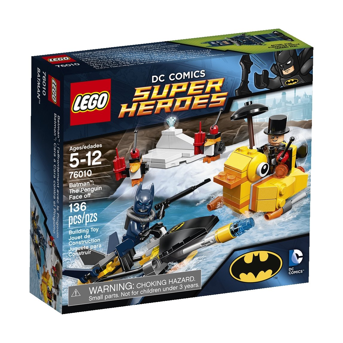 Batman the Penguin Face Off LEGO® Super Heroes Set 76010