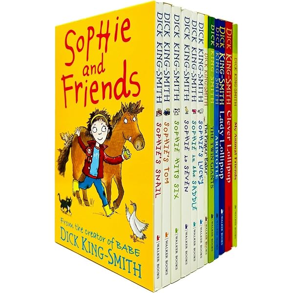 Dick King-Smith 10 Books Collection Set (Sheep-Pig, Hodgeheg