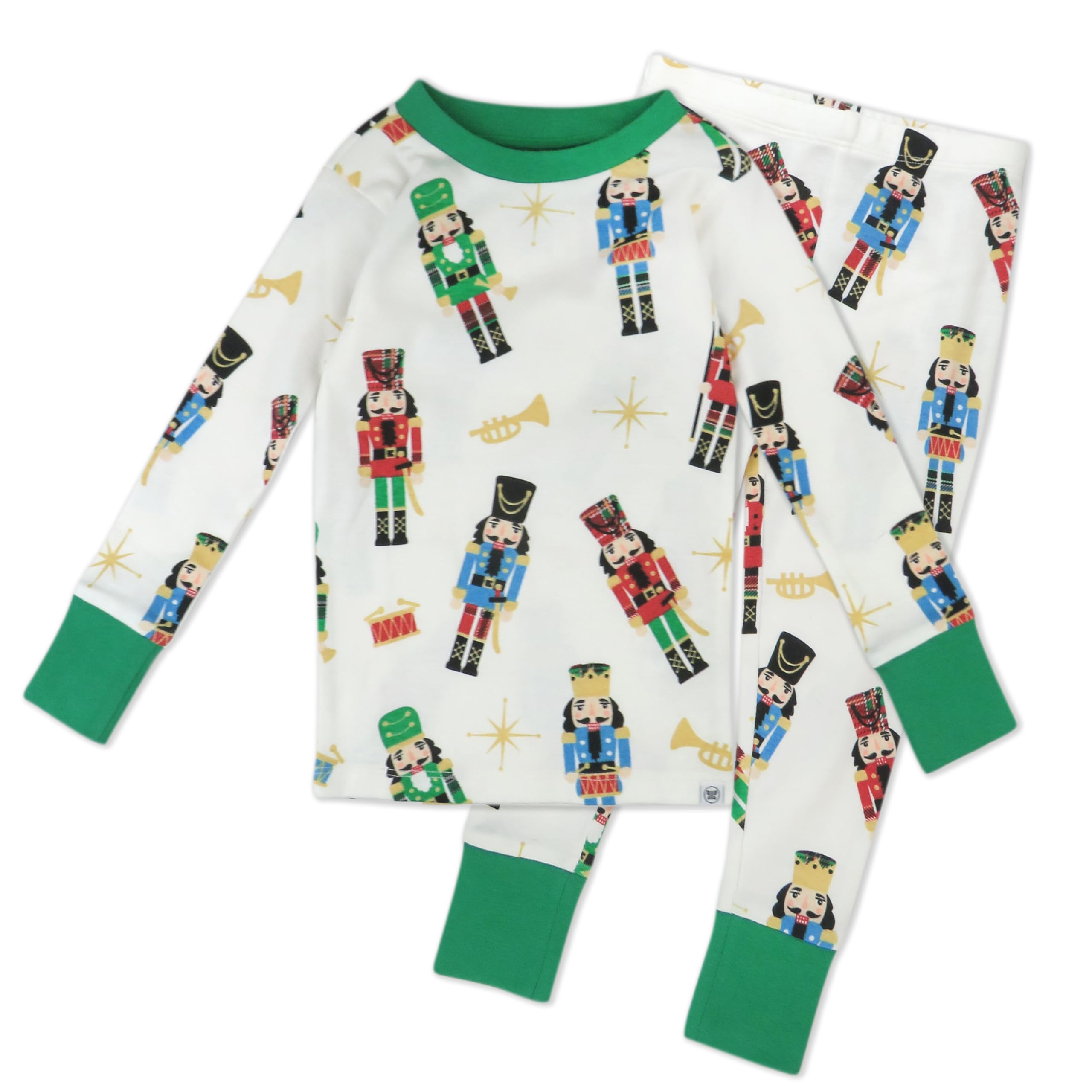 Photo 1 of Multipack 2-Piece Pajamas Sleepwear Pjs 100% Organic Cotton for Infant Baby and Toddler Boys, Unisex, Nutcracker, 4 Years