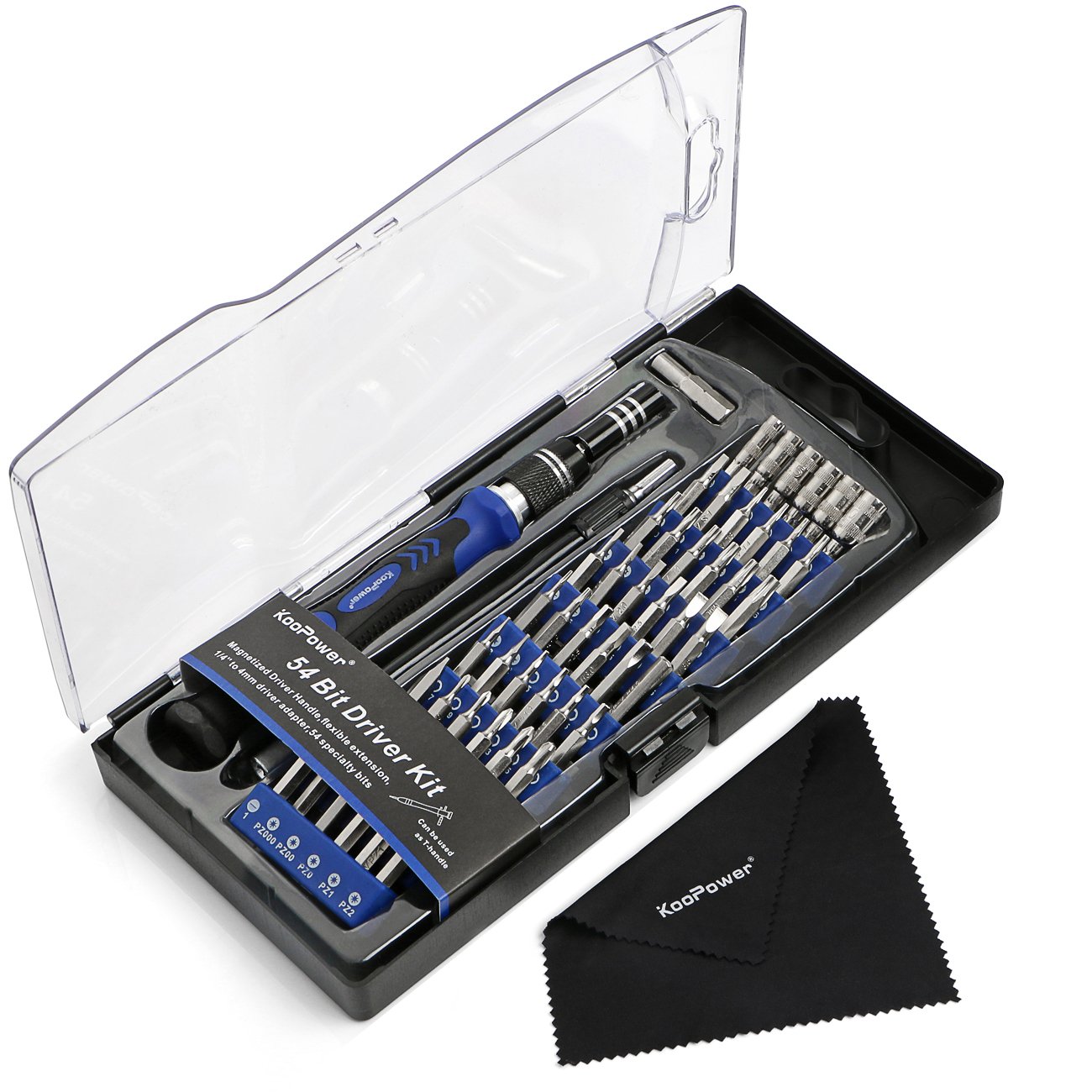 con Kit de Herramientas de Presición y Reparación Magnético Juego de Destornilladores