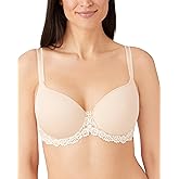 Wacoal Womens Embrace Lace Lightly Padded Underwire Mid Coverage T-Shirt Bra, 853191