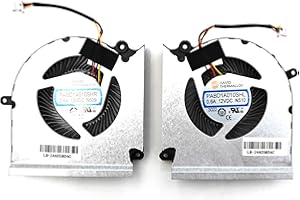 KGIGIBE Replacement CPU + GPU Cooling Fan for MSI Raider GE68HX 13VF 13VG 13VH 13VI Vector 16 HX A13VHG A14VFG A14VGG A14VHG 