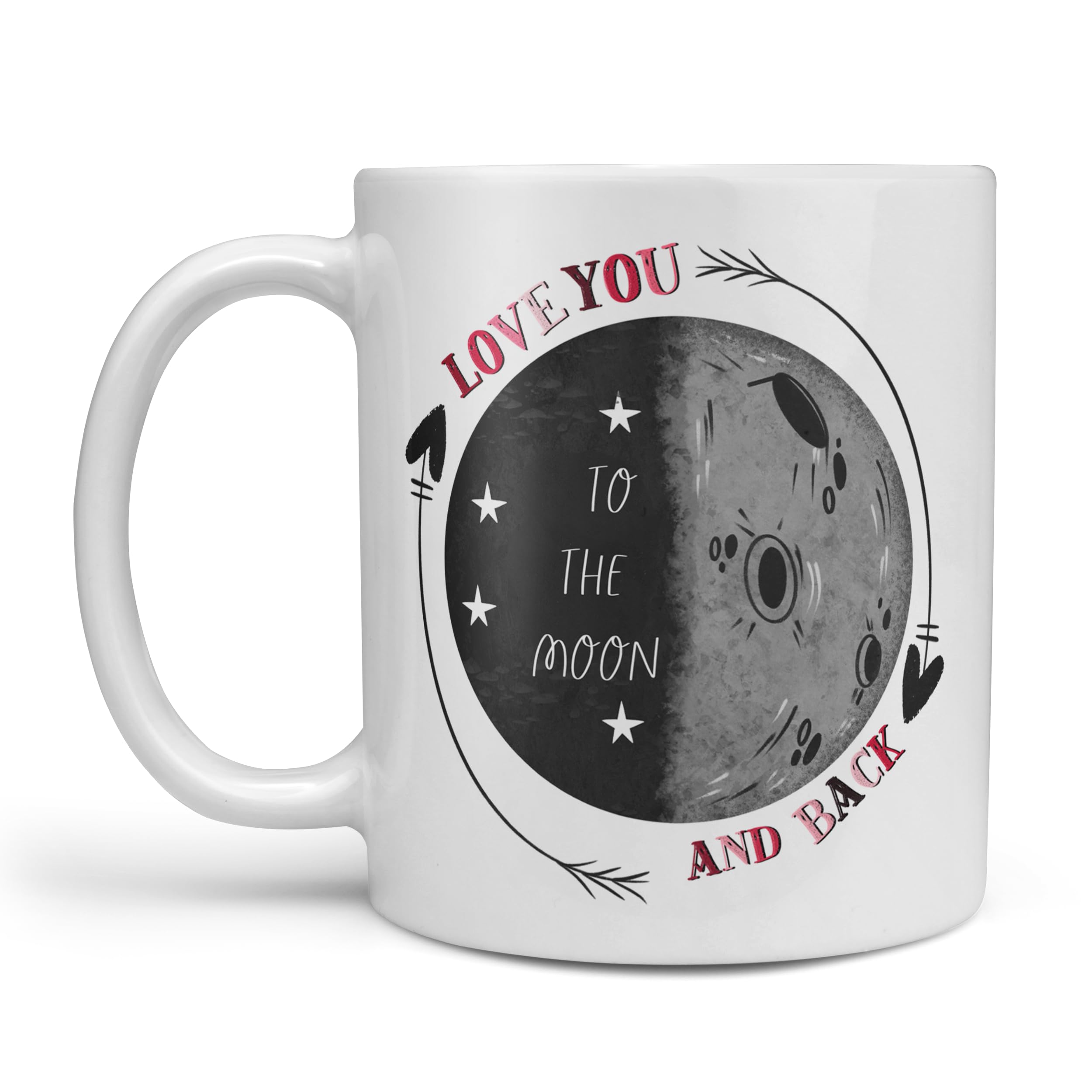I Love You To The Moon And Back gift - A beautiful gift for any loved one a Heartfelt Mug