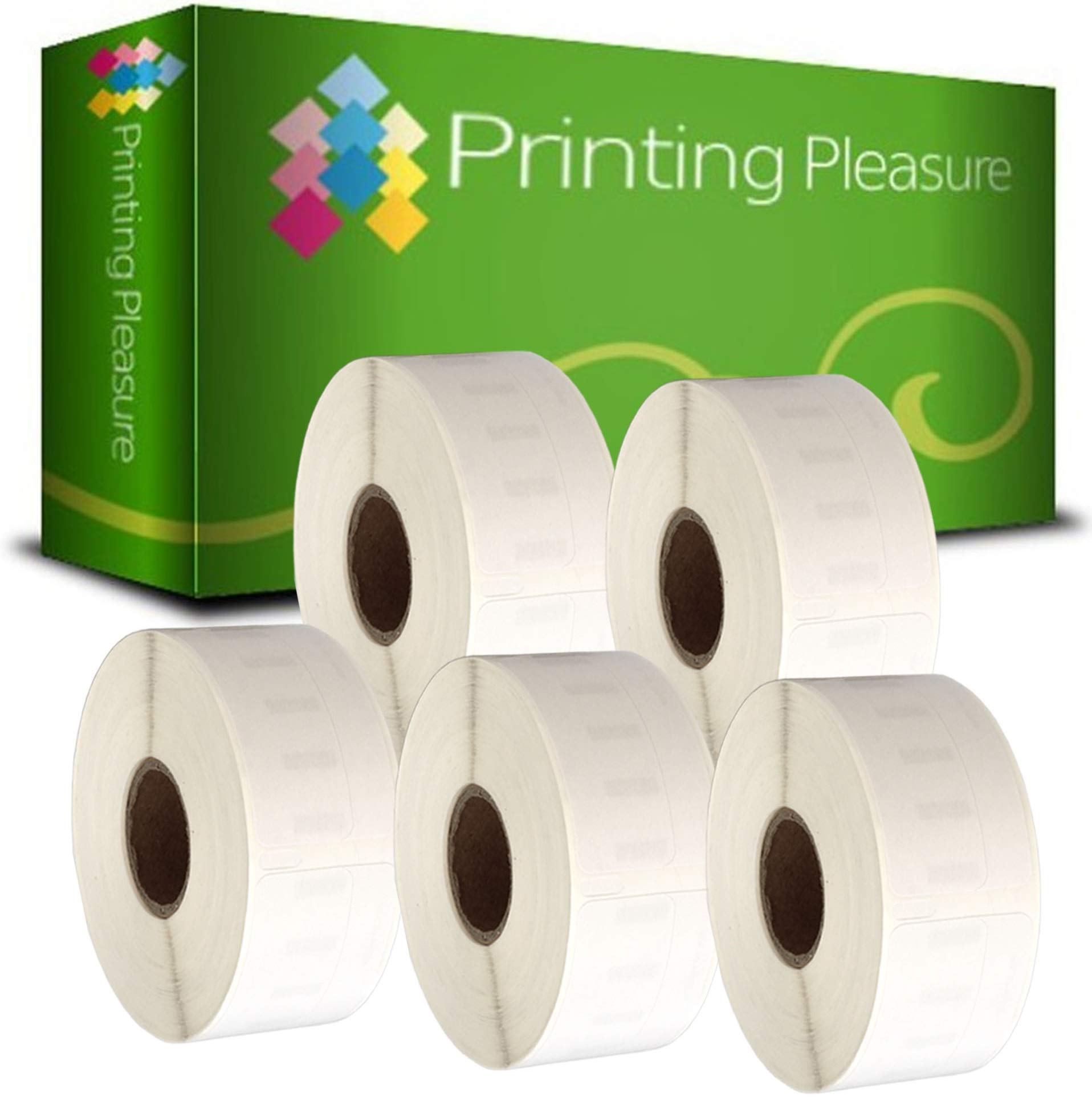 89mm x 41mm Direct Thermal Labels,Printer Labels White Adhesive Waterproof Thermal Printer Paper for Barcode Retail Home Office,300Labels per Roll