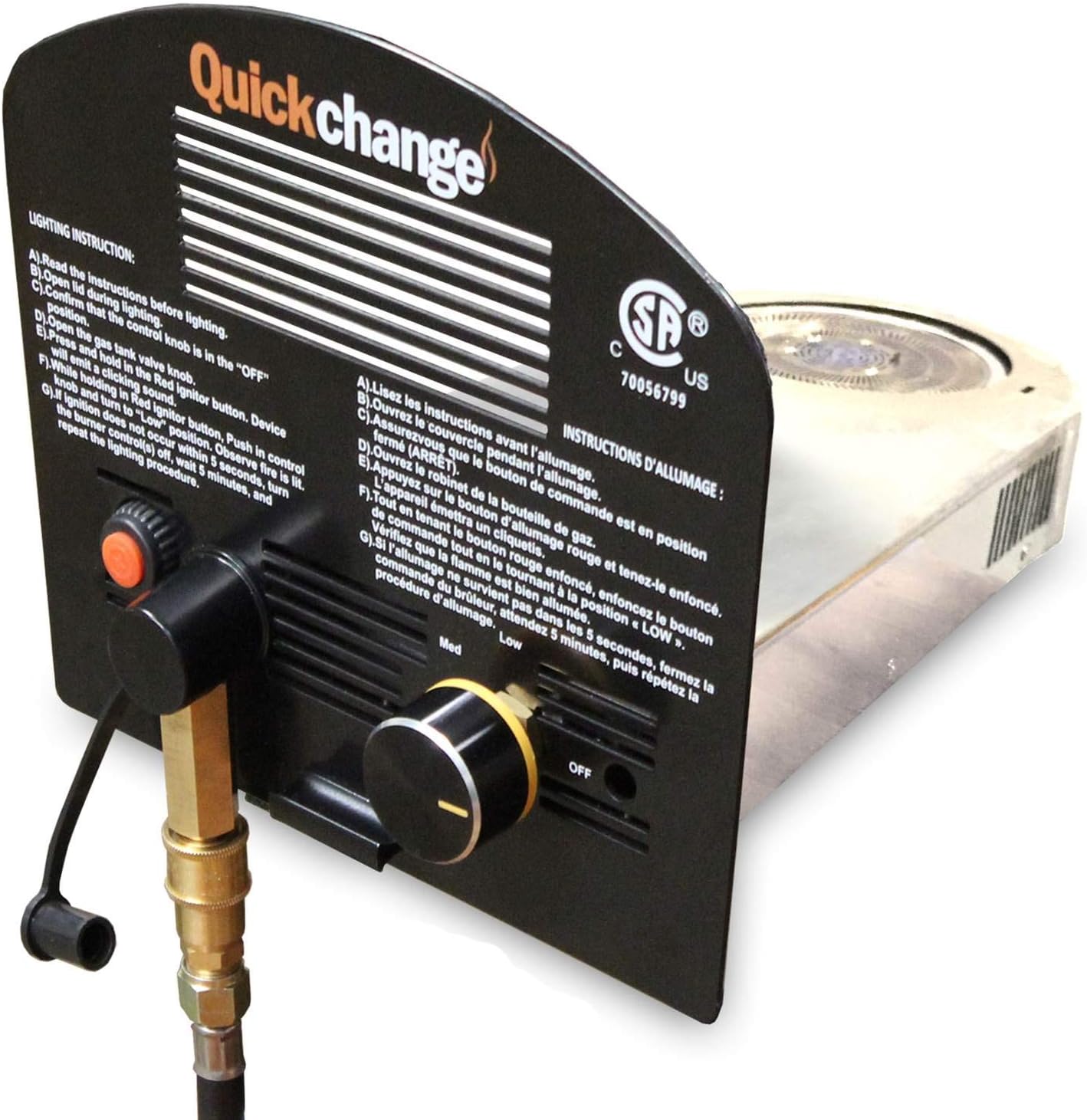 Review Icon Grills Quickchange Gas Insert for Natural Gas & Charcoal