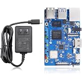 Orange Pi 3B 2GB/4GB/8GB LPDDR4/4X Rockchip RK3566 4-Core 64-Bit Single Board Computer with eMMC Socket, WiFi 5 and Bluetooth 5.0, Development Board Run Linux/Ubuntu/Debian/Android (2GB+Power Supply)